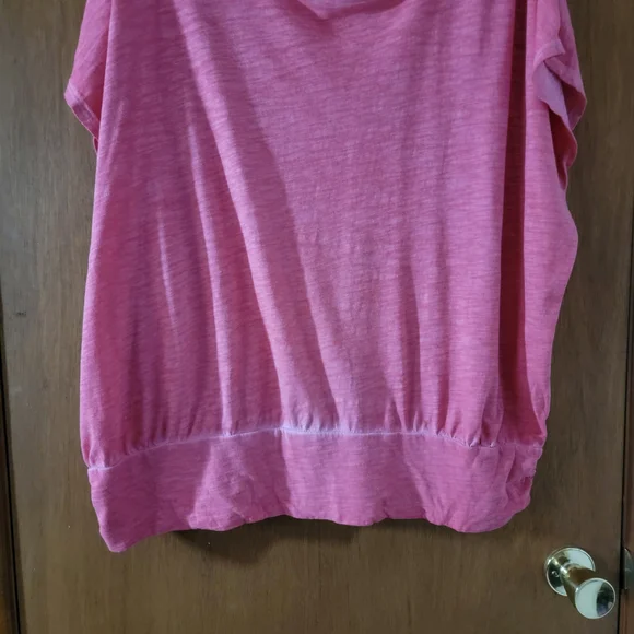 Lane Bryant Coral Short Sleeve Tee - Picture 5 of 5